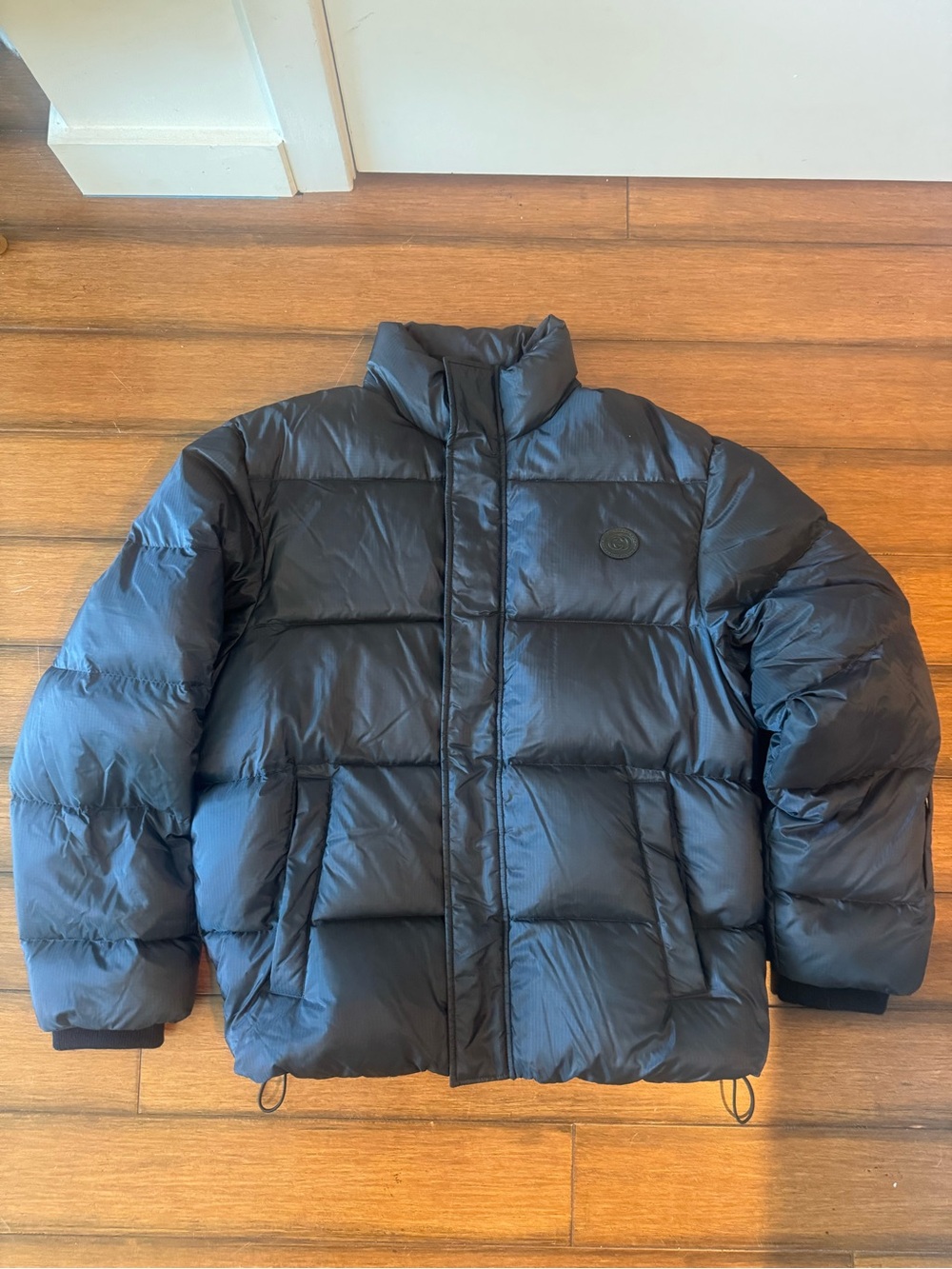 Gucci Navy Quilted Puffer Jacket
